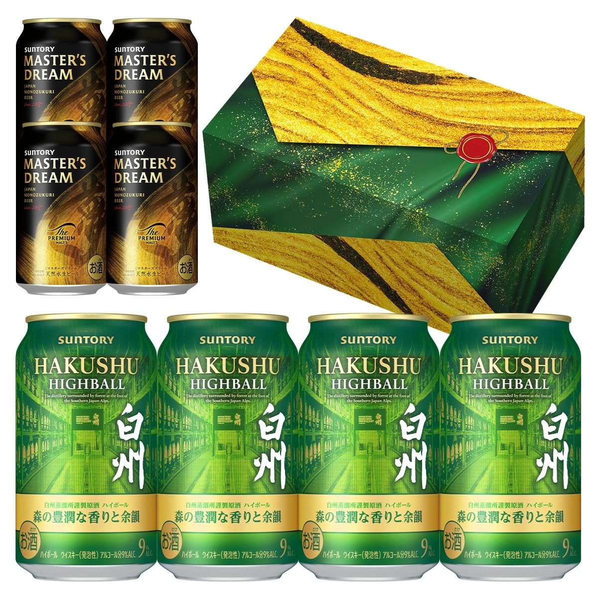 白州ハイボール缶 8本セット Amazon.co.jp: 【プレゼント 贈り物 ビールギフト】サントリー 白州